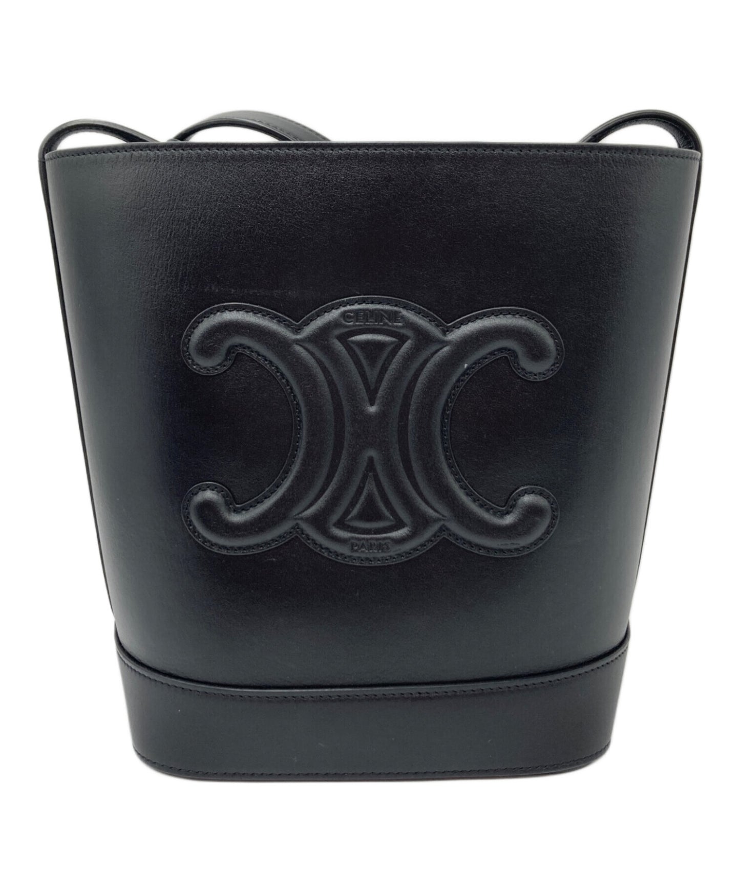 [Pre-owned] CELINE Small Bucket Cuir Trionf