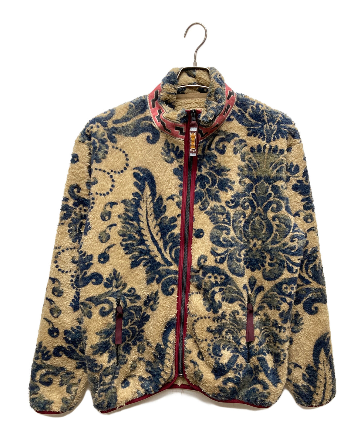 [Pre-owned] KAPITAL Damask Pattern Fleece Zip Jacket/EK-1530LCA EK-1530LCA