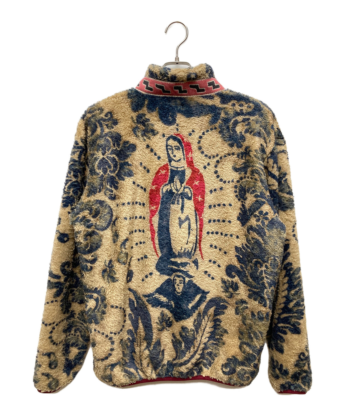 [Pre-owned] KAPITAL Damask Pattern Fleece Zip Jacket/EK-1530LCA EK-1530LCA