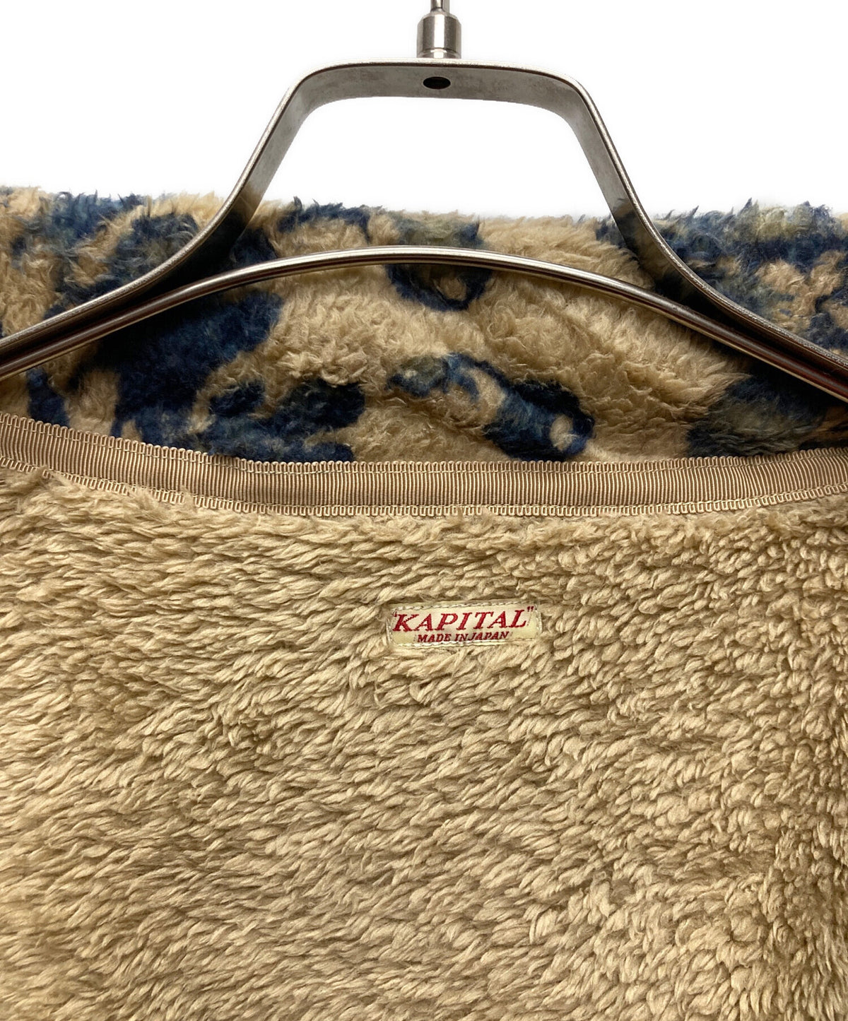 [Pre-owned] KAPITAL Damask Pattern Fleece Zip Jacket/EK-1530LCA EK-1530LCA