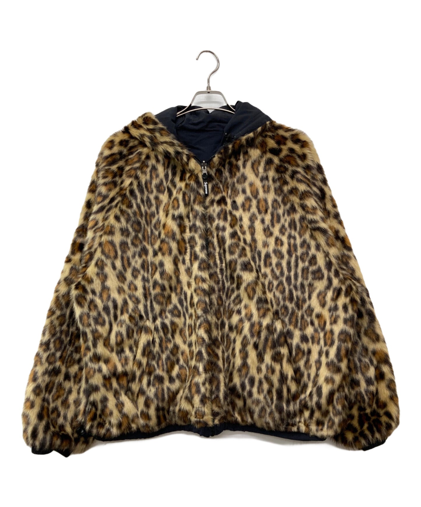 [Pre-owned] SUPREME 25ss Faux Fur Reversible Hooded Track Jacket