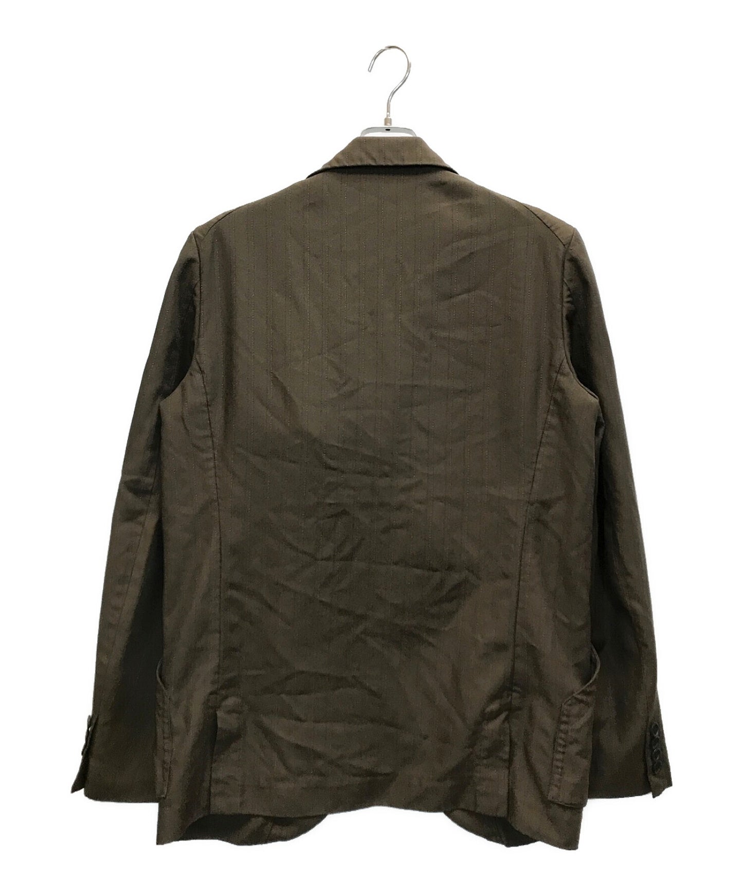 [Pre-owned] COMME des GARCONS HOMME DEUX Cation Dyed Stripe Product Dyed Jacket DM-J030