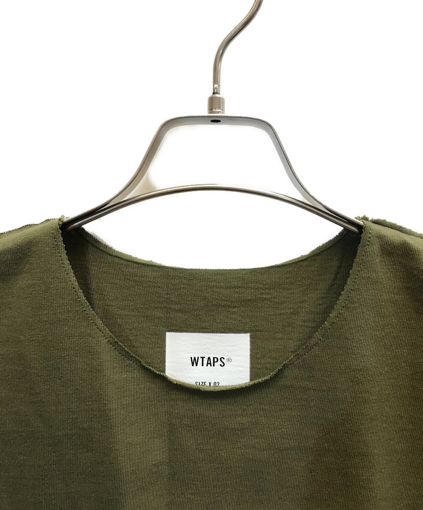 [Pre-owned] WTAPS BDY LS COTTON TEXTILE SIGN 241ATDT-CSM16