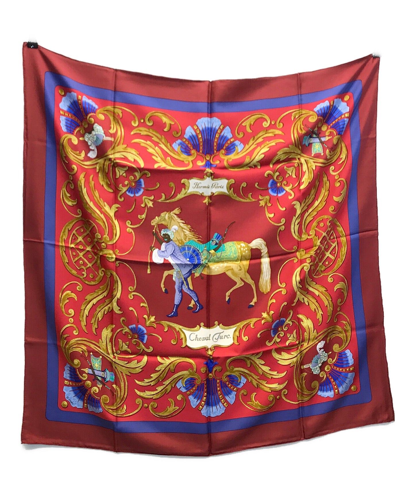 [Pre-owned] HERMES Calle 90/CHEVAL TURC Turkish Horse