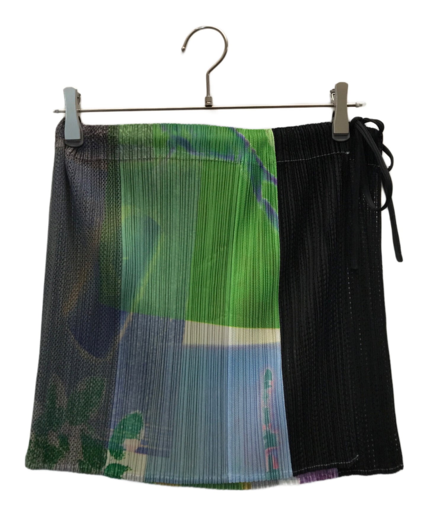 [Pre-owned] PLEATS PLEASE pleated wrap skirt PP12-JG619