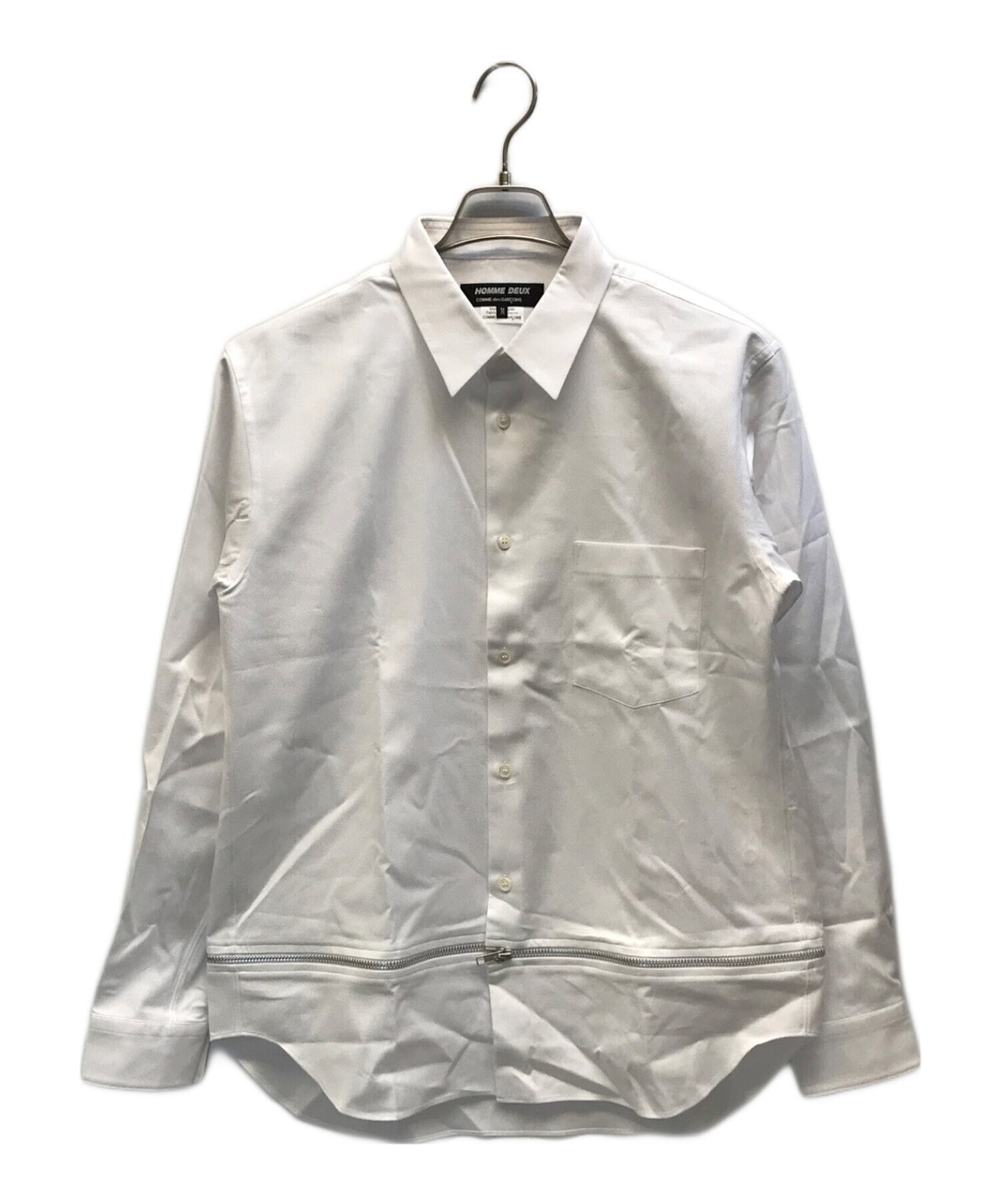 [Pre-owned] COMME des GARCONS HOMME DEUX 24AW Zip hem L/S shirt DN-B040