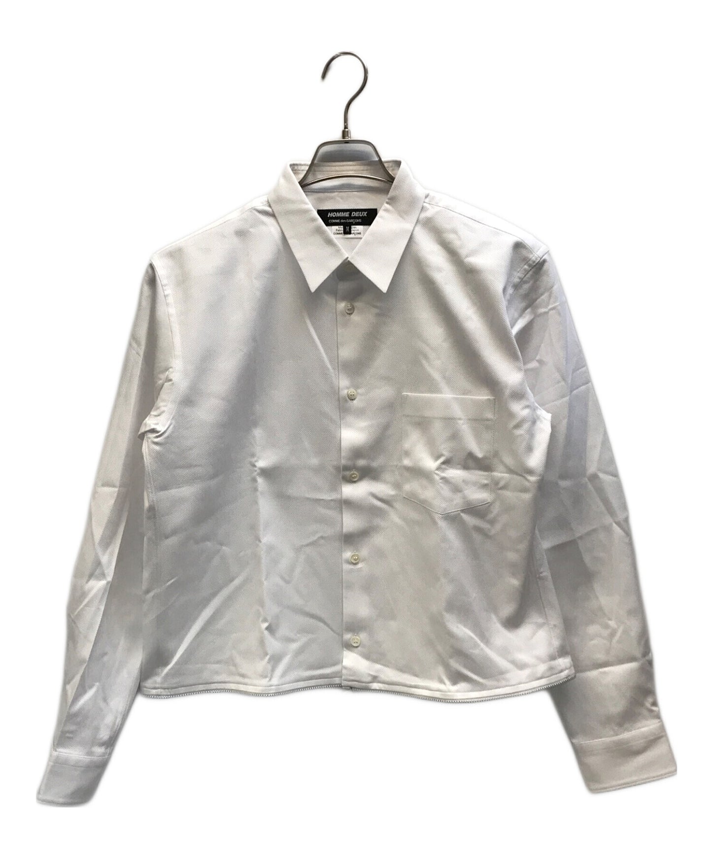 [Pre-owned] COMME des GARCONS HOMME DEUX 24AW Zip hem L/S shirt DN-B040