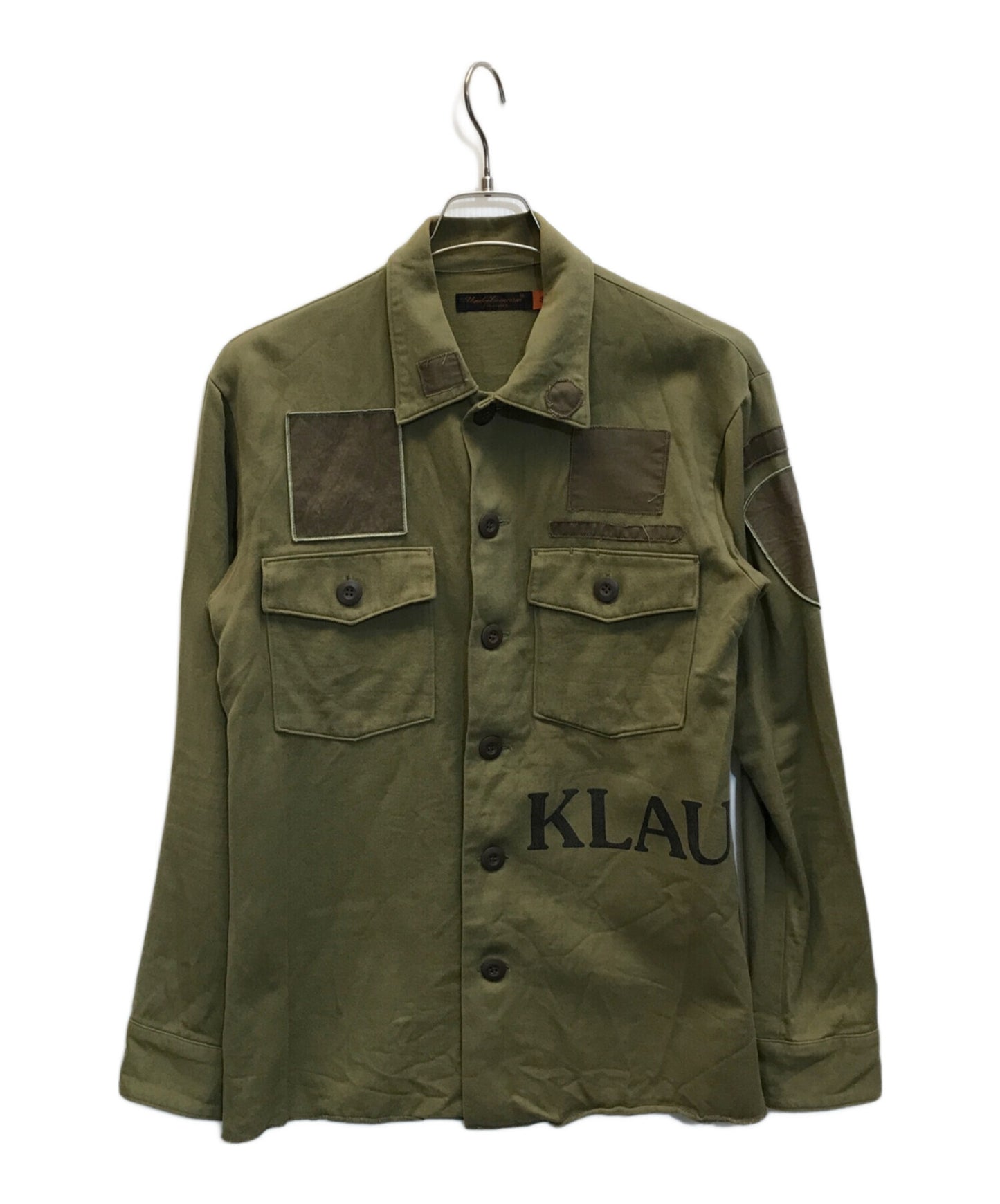 [Pre-owned] UNDERCOVERISM Military jacket with patches/graphics 6S224-SH5