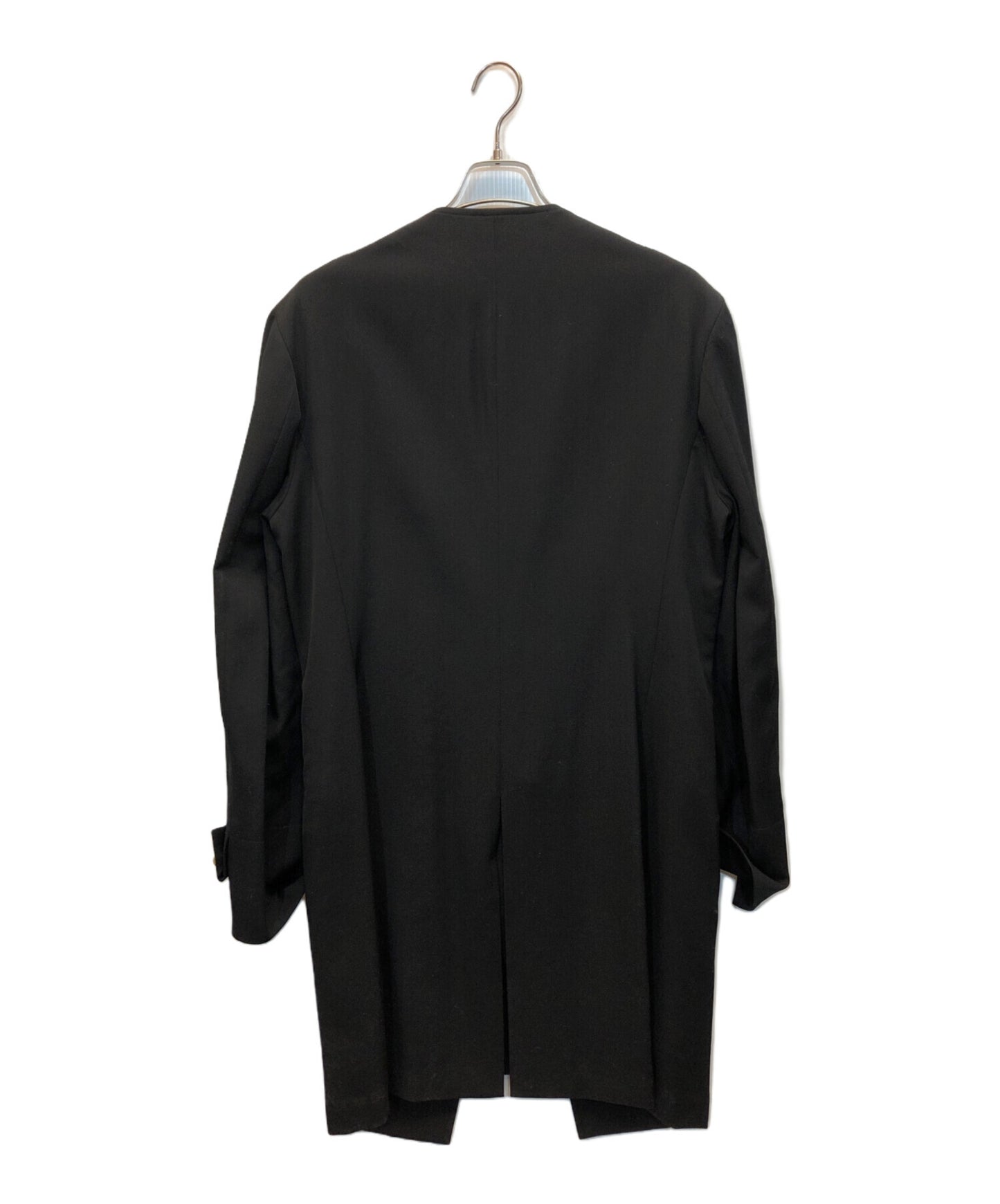 [Pre-owned] Yohji Yamamoto pour homme 12AW Wool gabardine toggle layered coat HD-J52-100