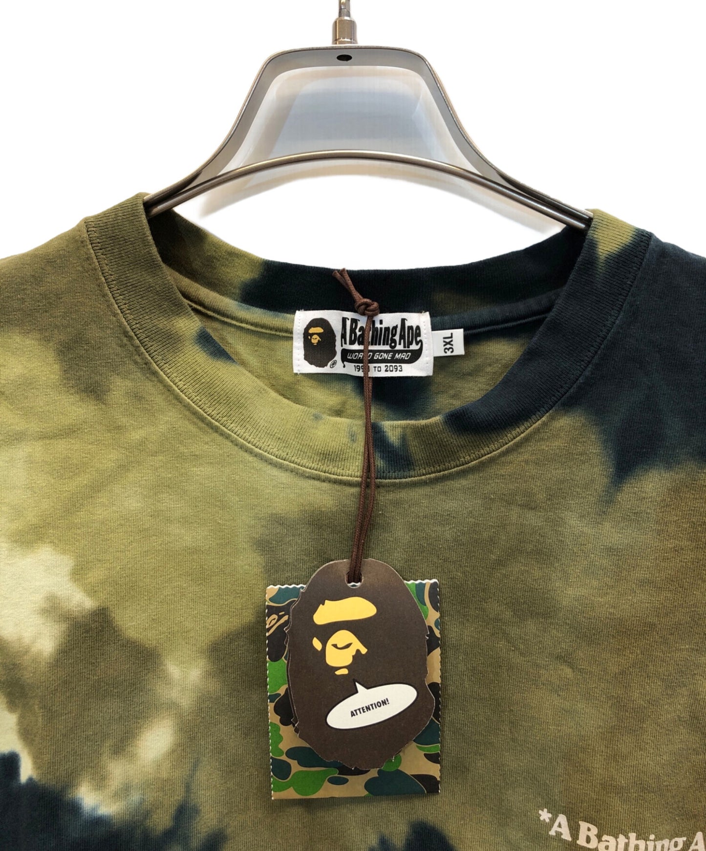 [Pre-owned] A BATHING APE Tie-dye Pattern T-shirt 001CSJ301006M