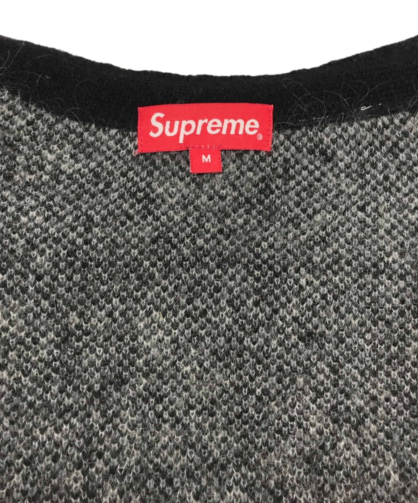 [Pre-owned] SUPREME Abstract Stripe Cardigan
