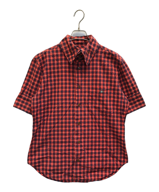 [Pre-owned] Vivienne Westwood man Short Sleeve Check Shirt VW-WR-82045
