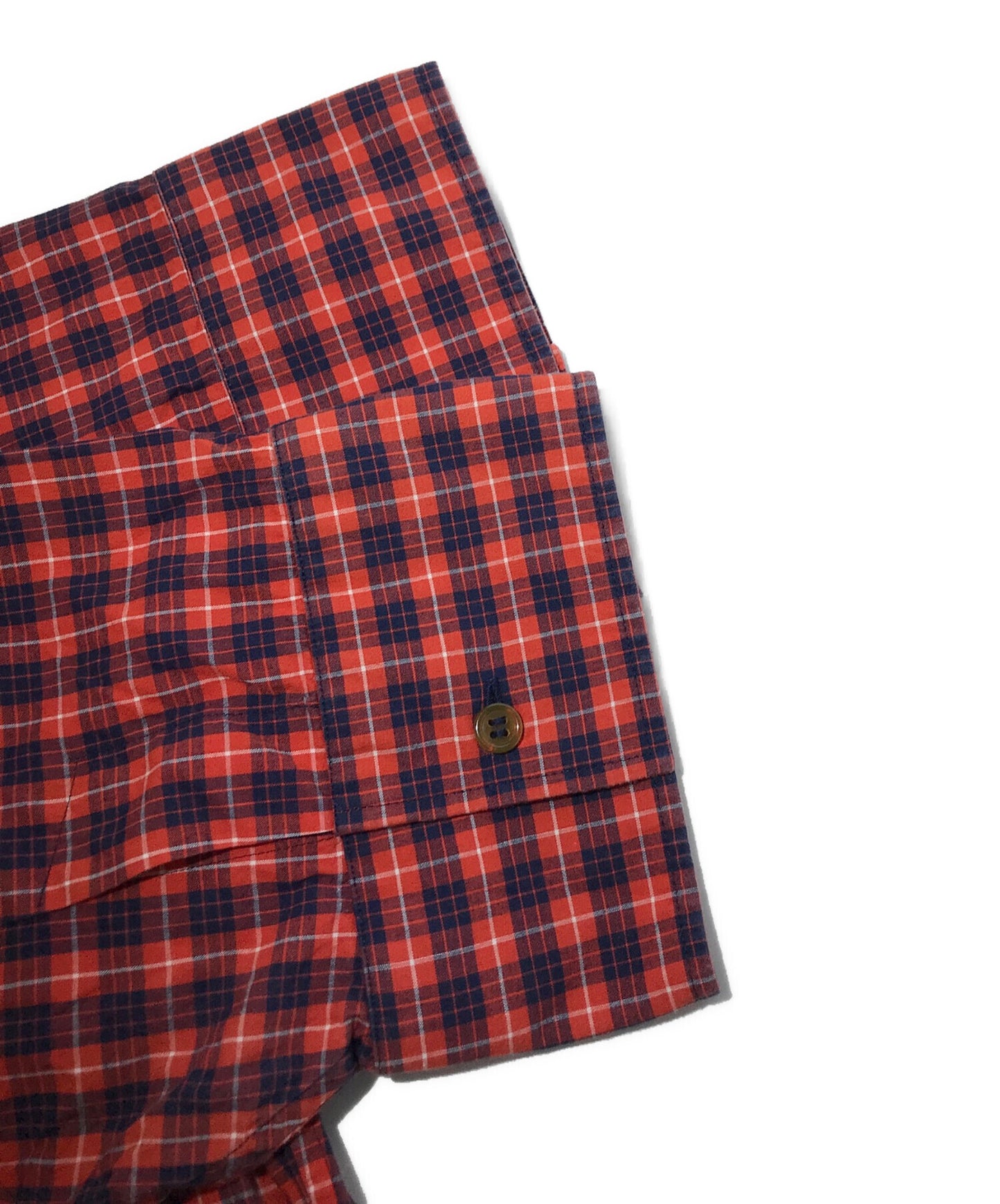 [Pre-owned] Vivienne Westwood man Short Sleeve Check Shirt VW-WR-82045
