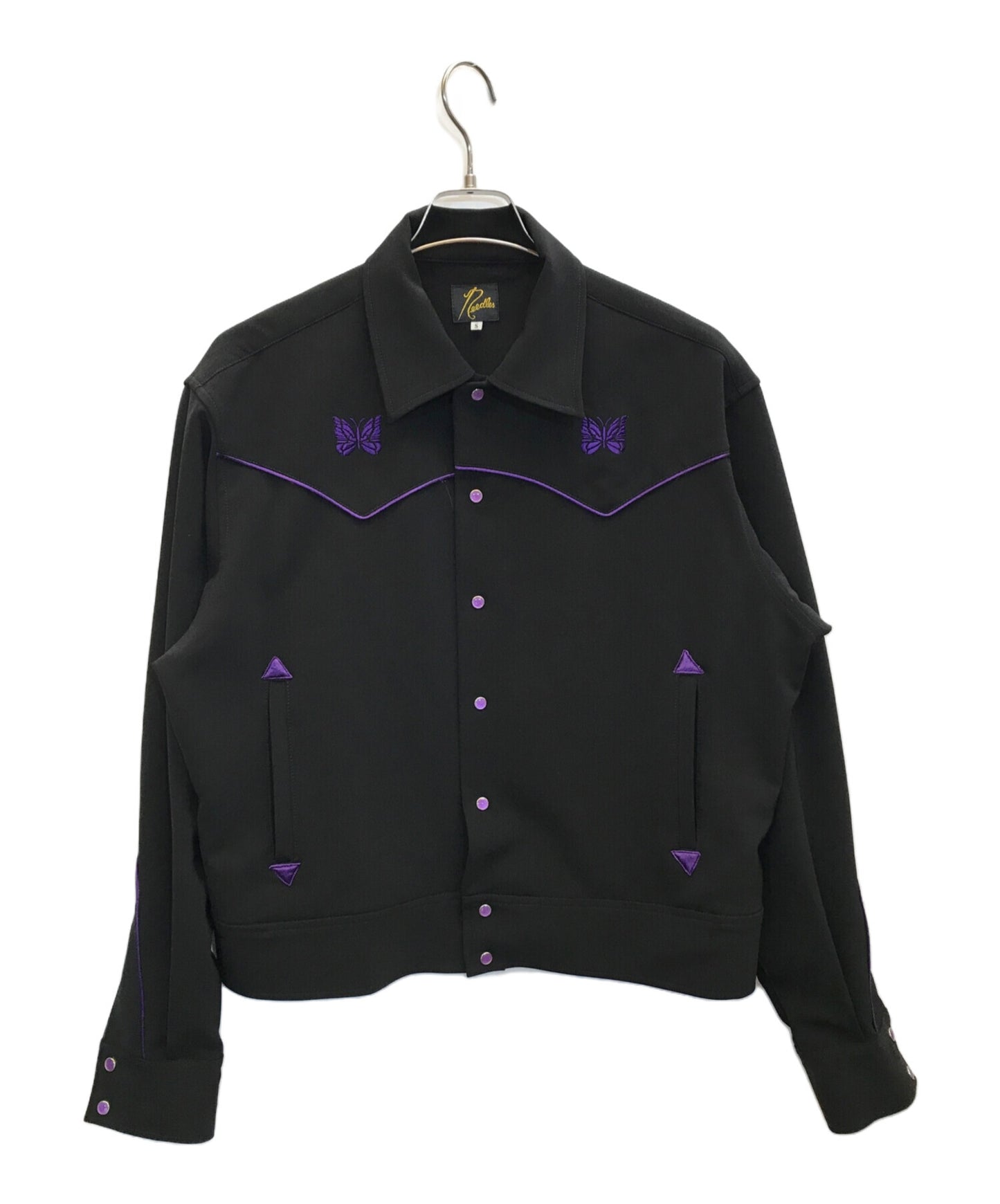 [Pre-owned] Needles Piping Cowboy Jac - PE/PU Double Cloth LQ162