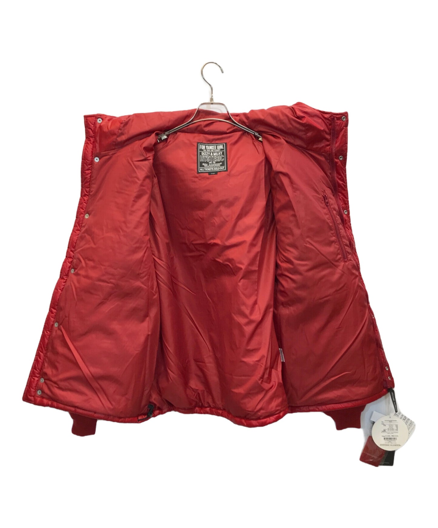 [Pre-owned] Hysteric Glamour RACING Hooded blouson 02233AB03