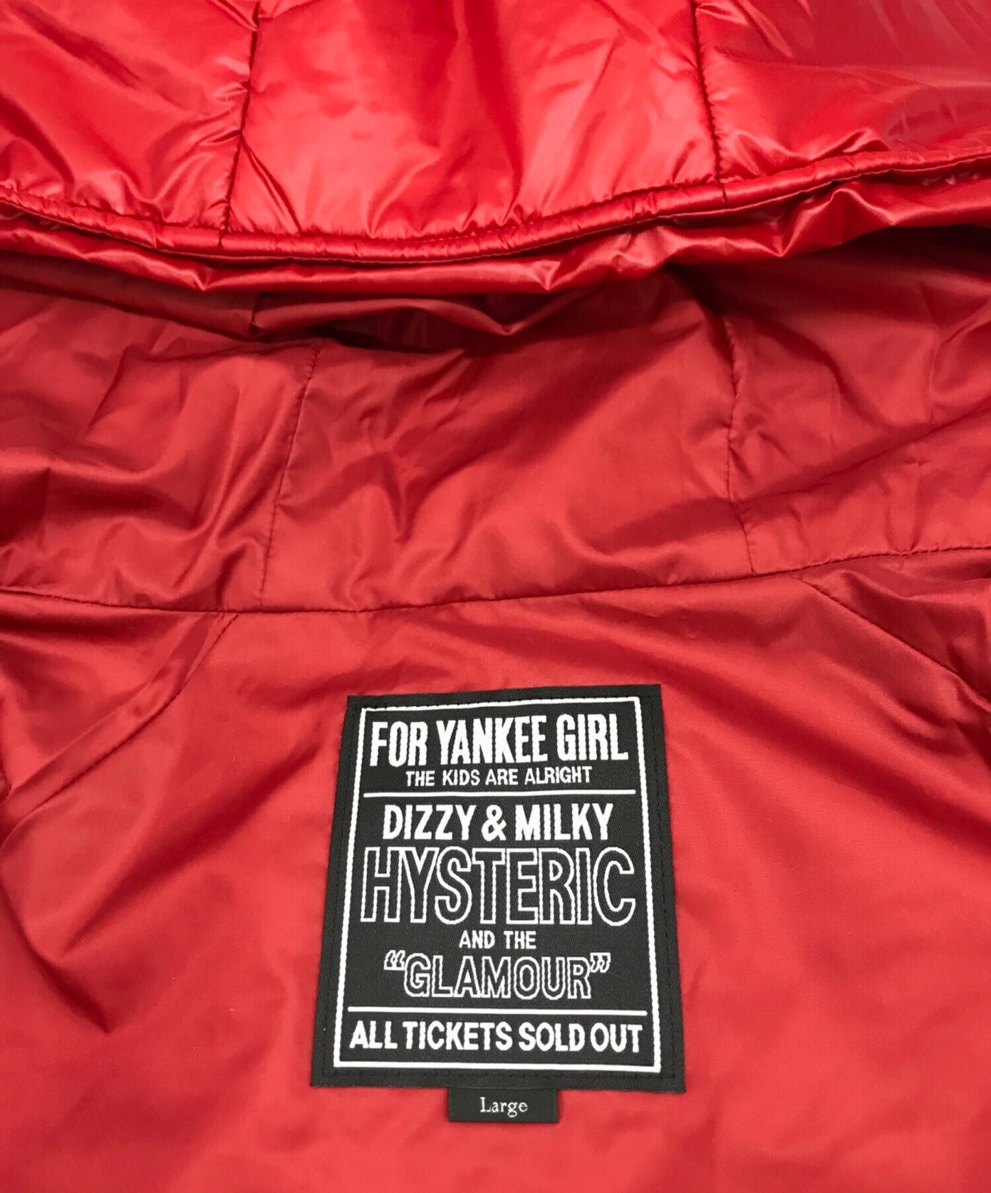 [Pre-owned] Hysteric Glamour RACING Hooded blouson 02233AB03