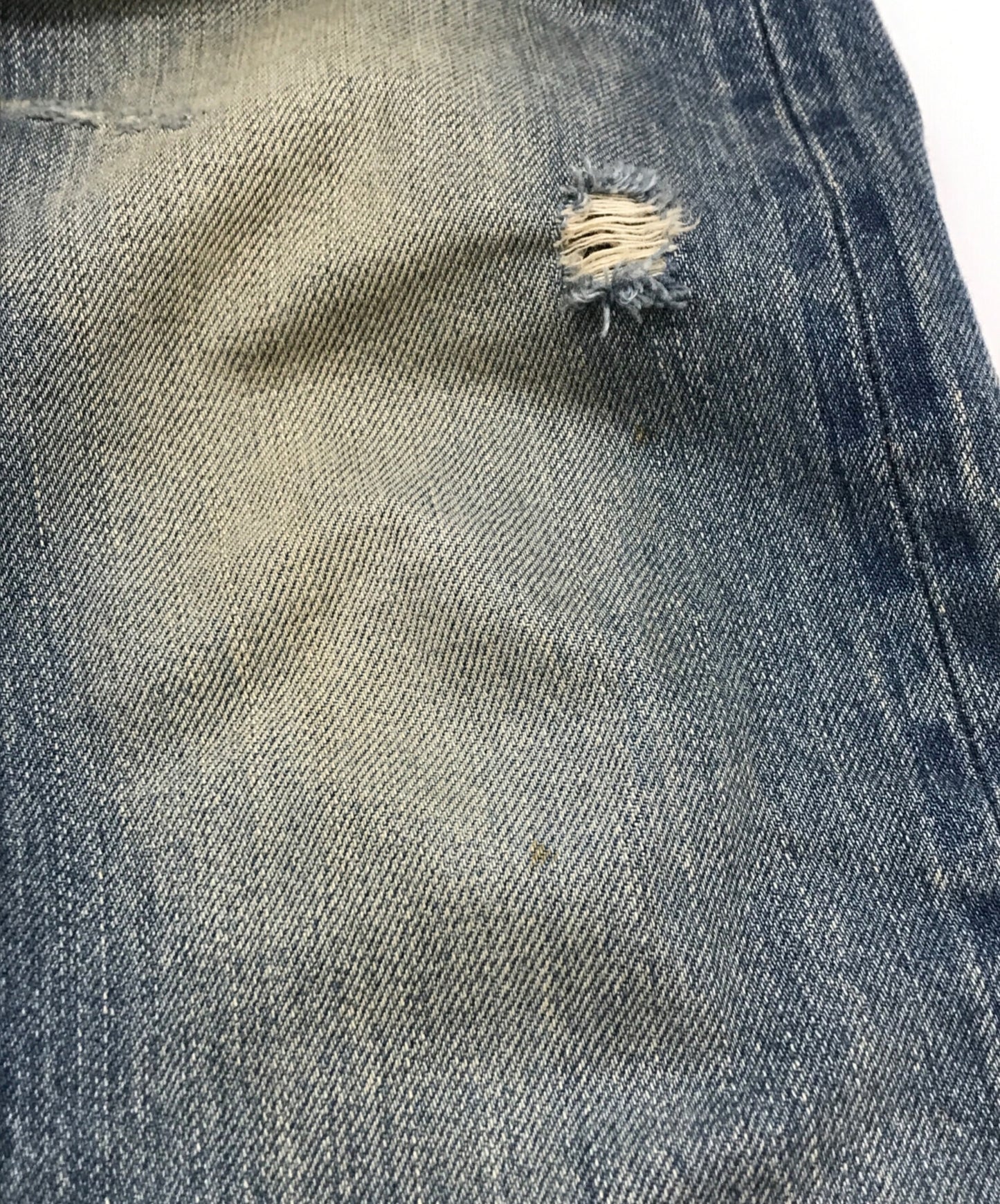 [Pre-owned] Hysteric Glamour RW CLASH Processed Denim Slim 02191AP20