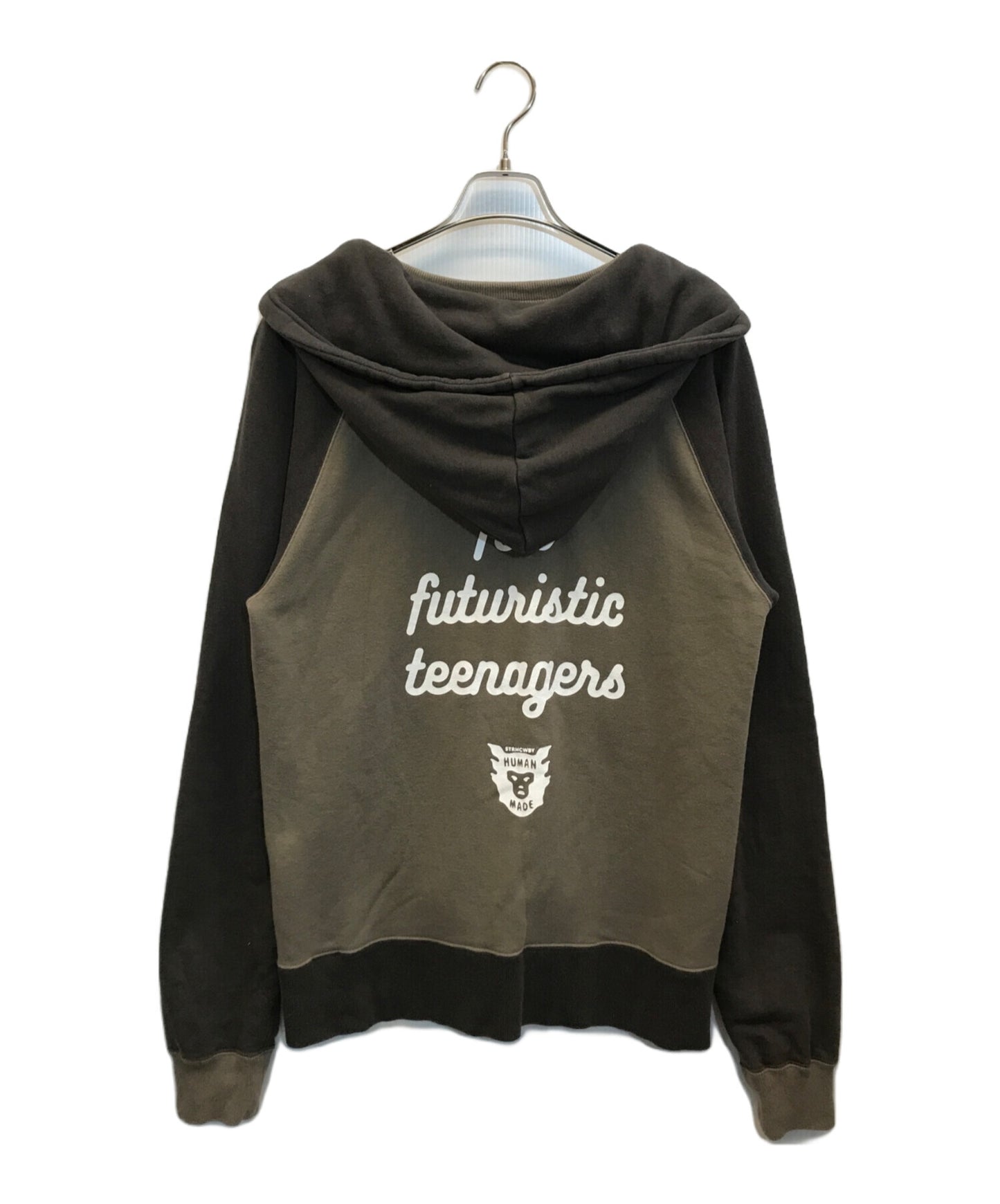 [Pre-owned] HUMAN MADE ZIP-UP HOODED SWEATSHIRT