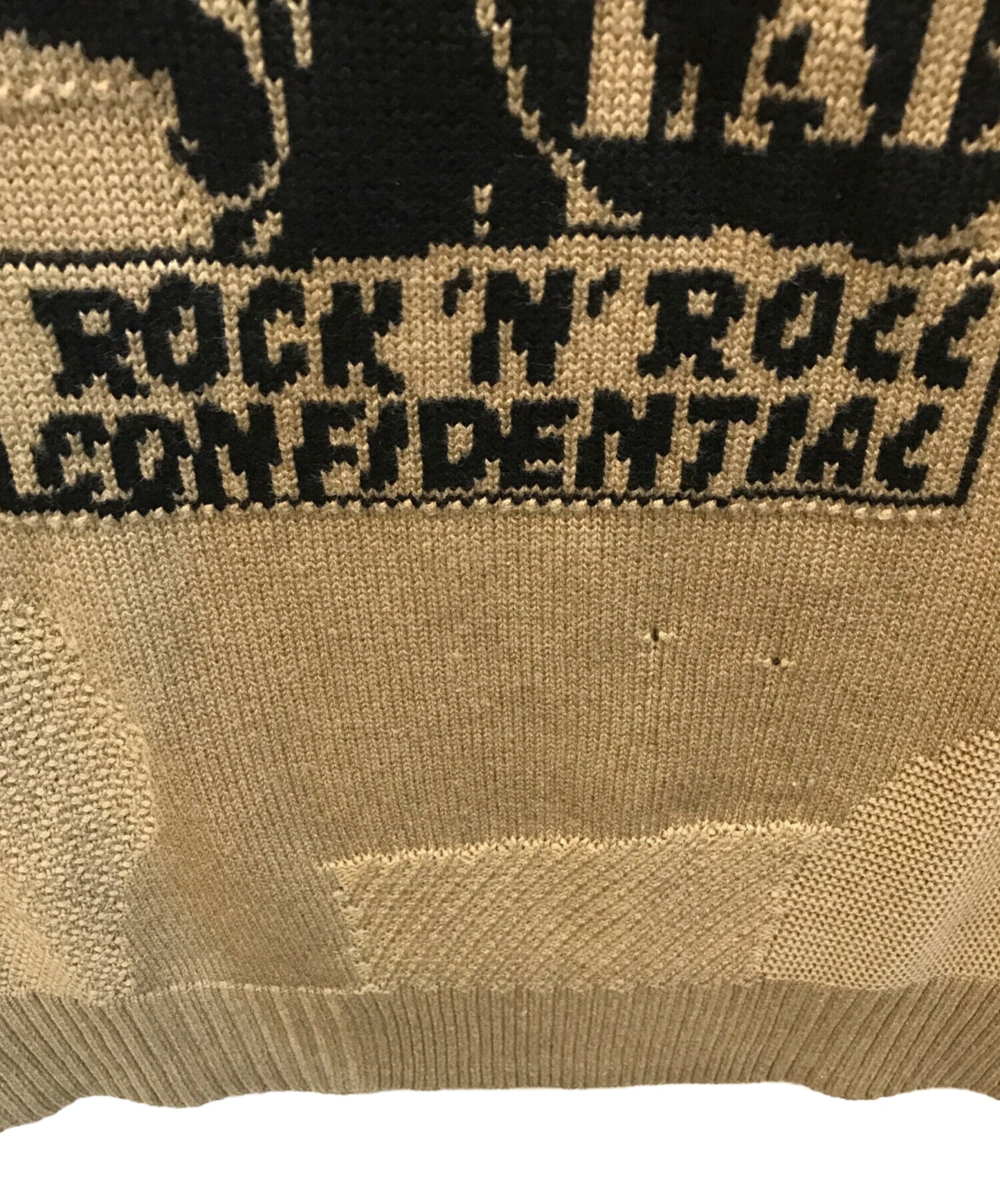 [Pre-owned] Hysteric Glamour H.G.LAB Knitted Crush Pullover Knit 02183NS19