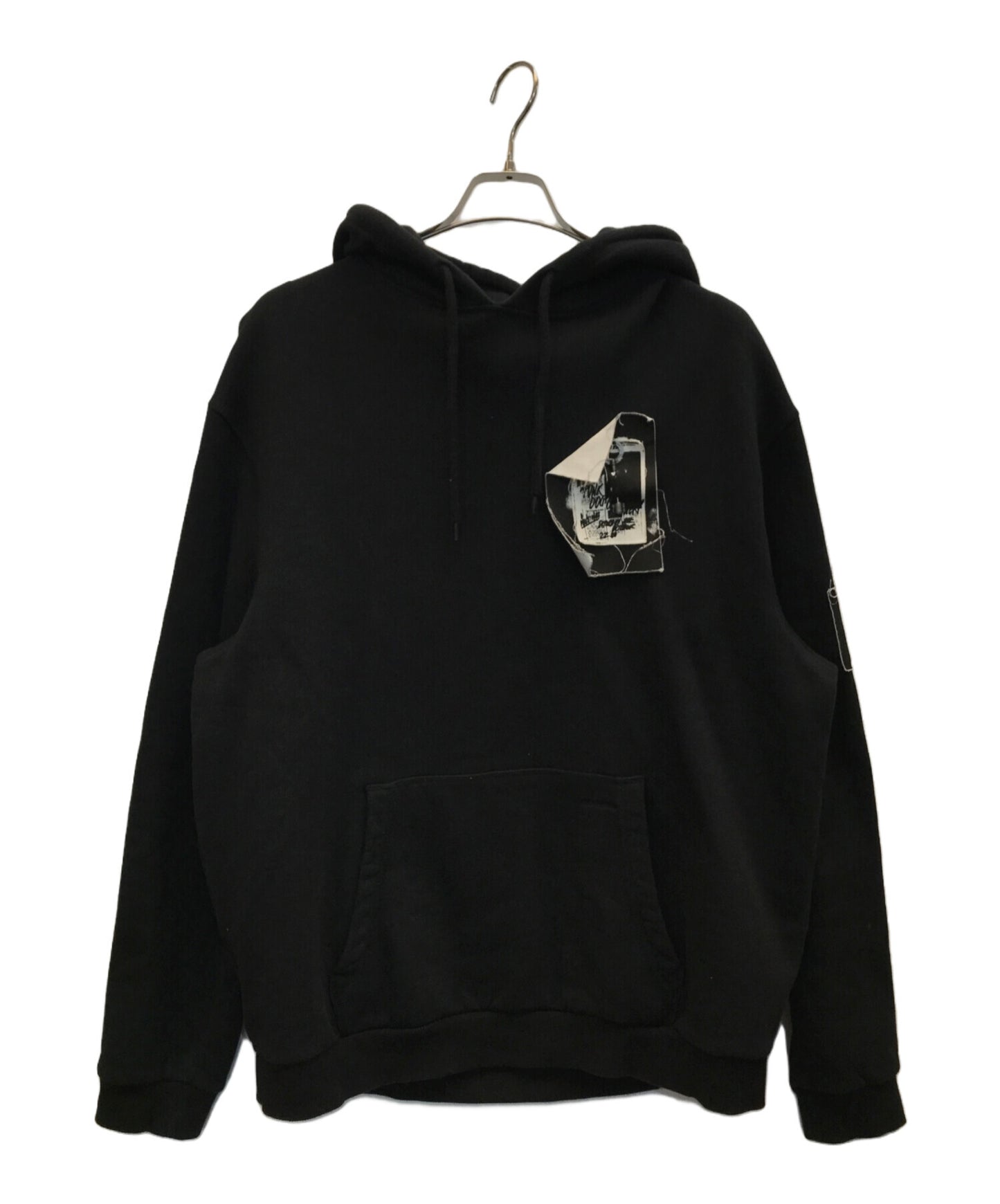 [Pre-owned] RAF SIMONS PRINTED PATCH HOODED SWEAT SM9044