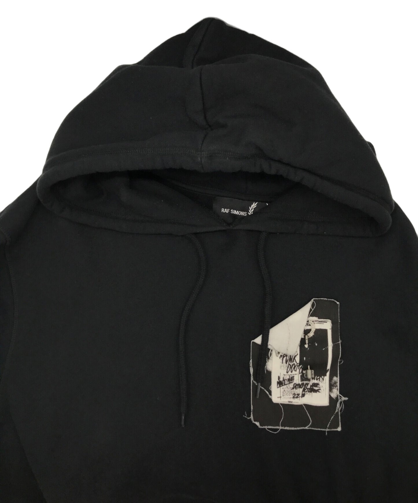 [Pre-owned] RAF SIMONS PRINTED PATCH HOODED SWEAT SM9044