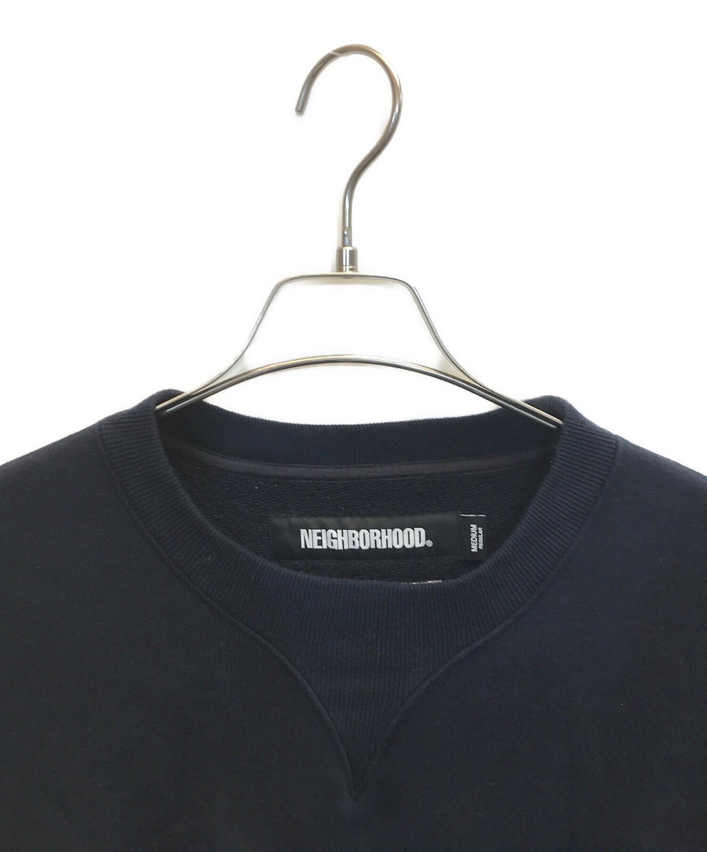 [Pre-owned] NEIGHBORHOOD Logo Crew Swea 22213KHN-CSM01