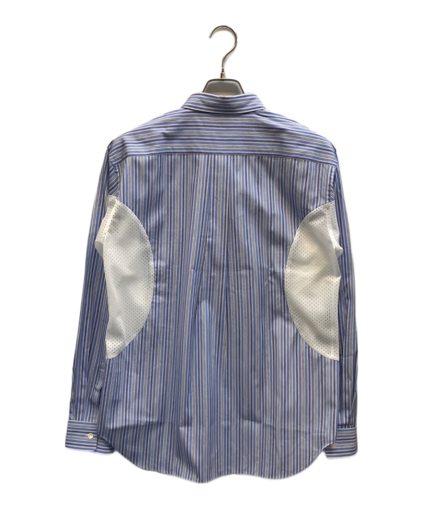 [Pre-owned] COMME des GARCONS HOMME DEUX Stripe Shirt with Mesh Switching DO-B025