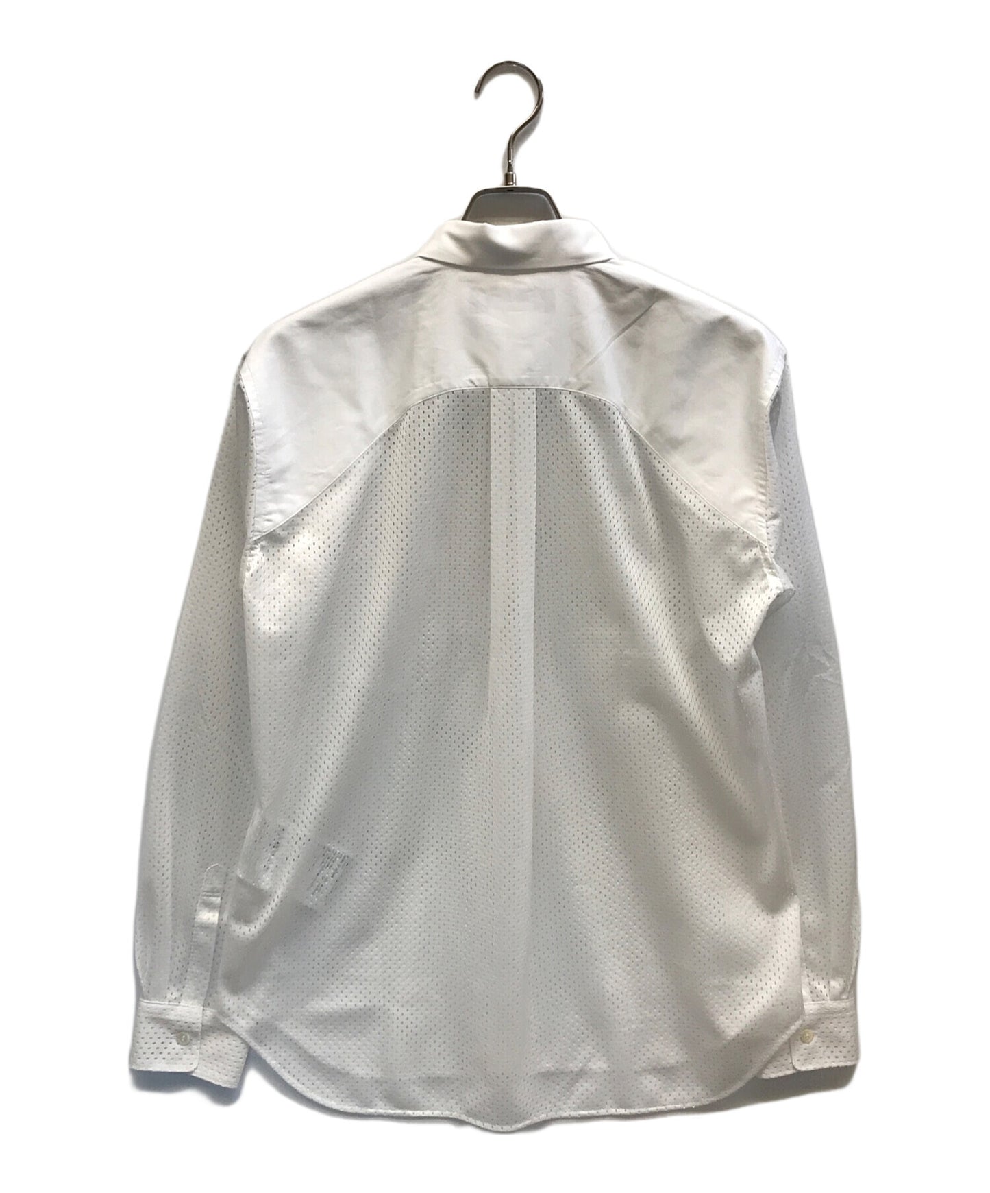[Pre-owned] COMME des GARCONS HOMME DEUX mesh-switched shirt DO-B026