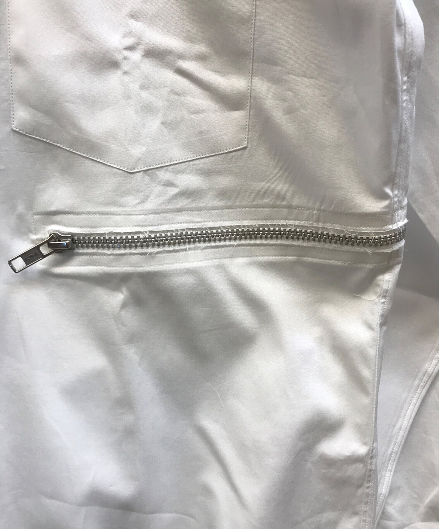 [Pre-owned] COMME des GARCONS HOMME DEUX Zip design long sleeve shirt DO-B027