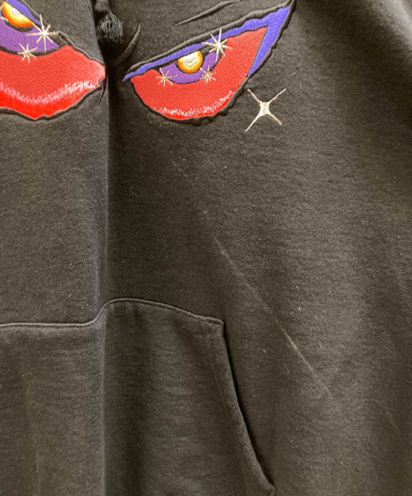 [Pre-owned] SUPREME eyes hooded sweatshirt