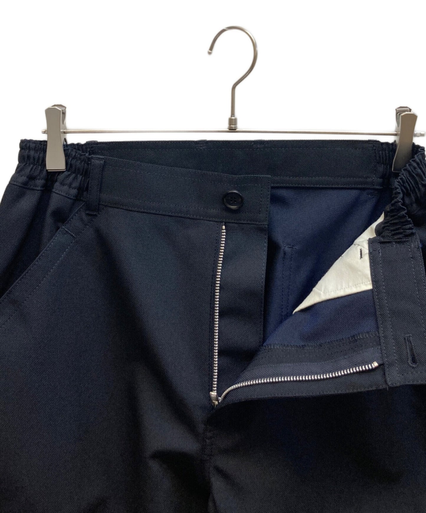 [Pre-owned] COMME des GARCONS HOMME DEUX Zip design wide pants DO-P024