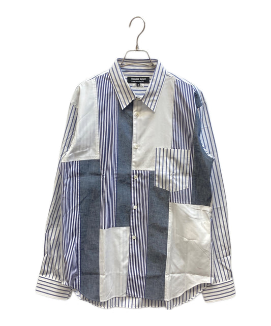 [Pre-owned] COMME des GARCONS HOMME DEUX patchwork shirt DO-B029