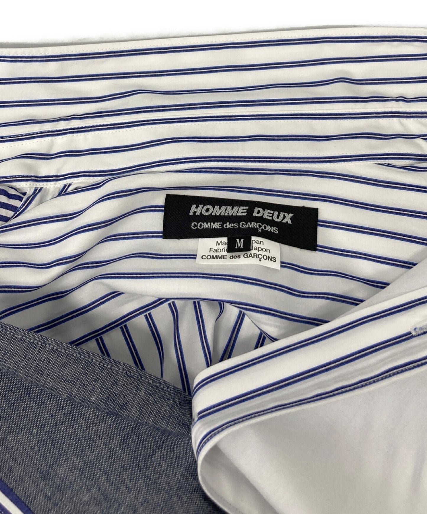 [Pre-owned] COMME des GARCONS HOMME DEUX patchwork shirt DO-B029