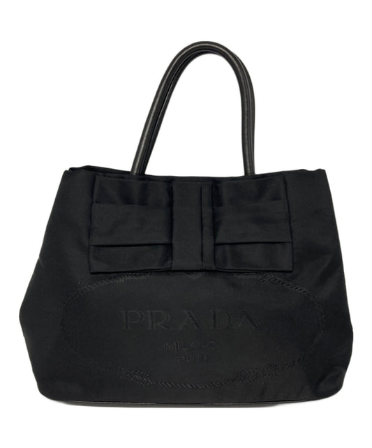 [Pre-owned] PRADA Ribbon handbags 1BG068