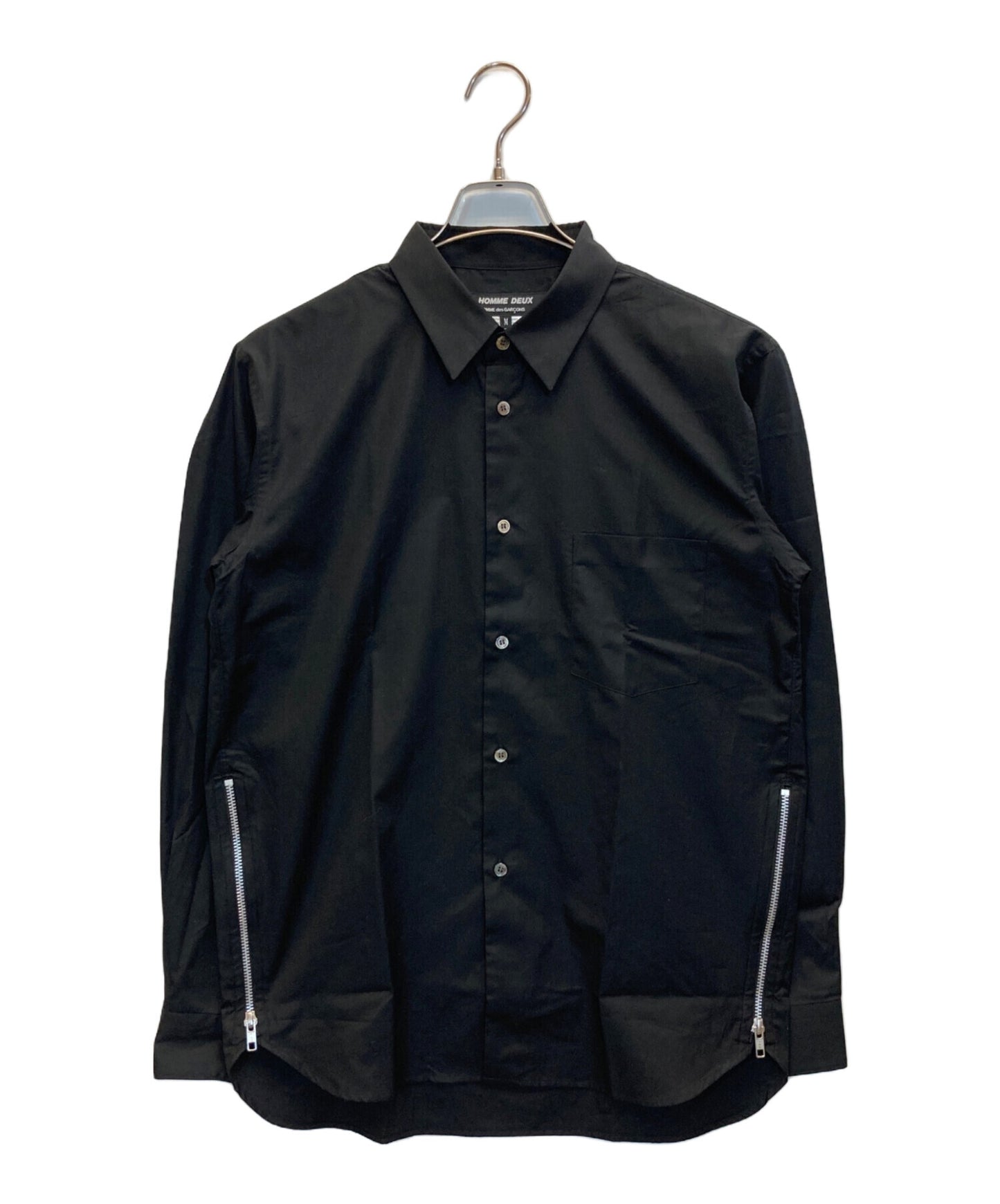 [Pre-owned] COMME des GARCONS HOMME DEUX Side zip design shirt DO-B040