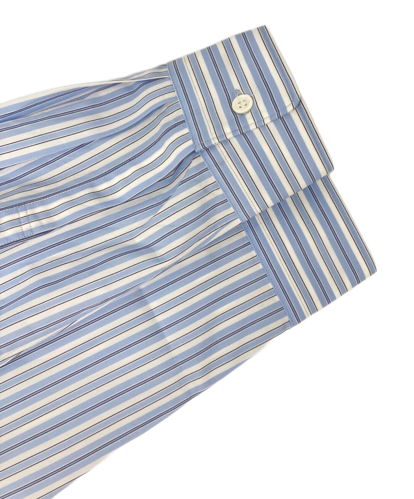 [Pre-owned] COMME des GARCONS HOMME DEUX Cotton broadcloth striped shirt DO-B034