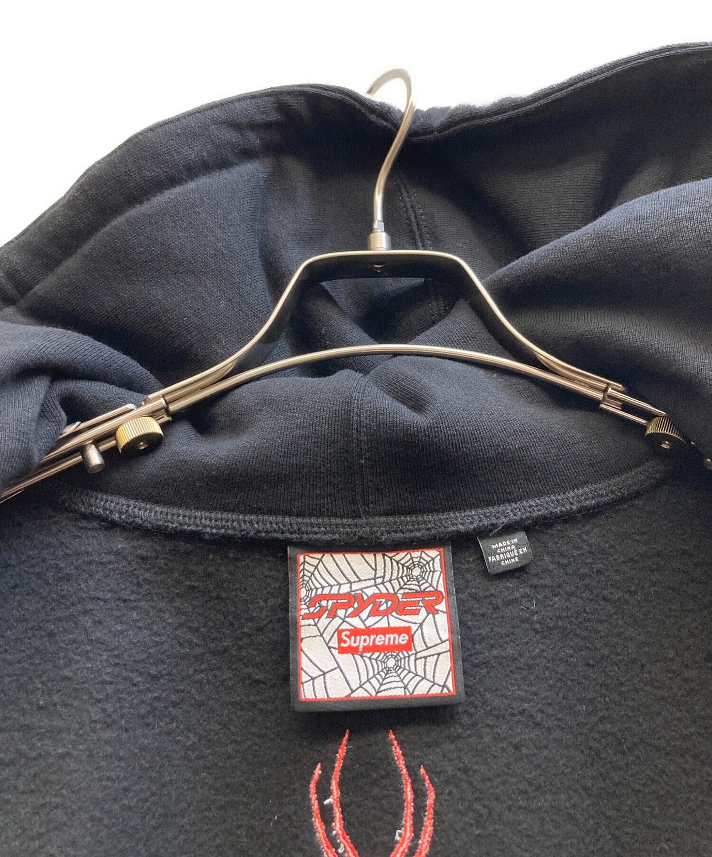 [Pre-owned] SUPREME 24FW Zip Up Hooded Sweatshirt