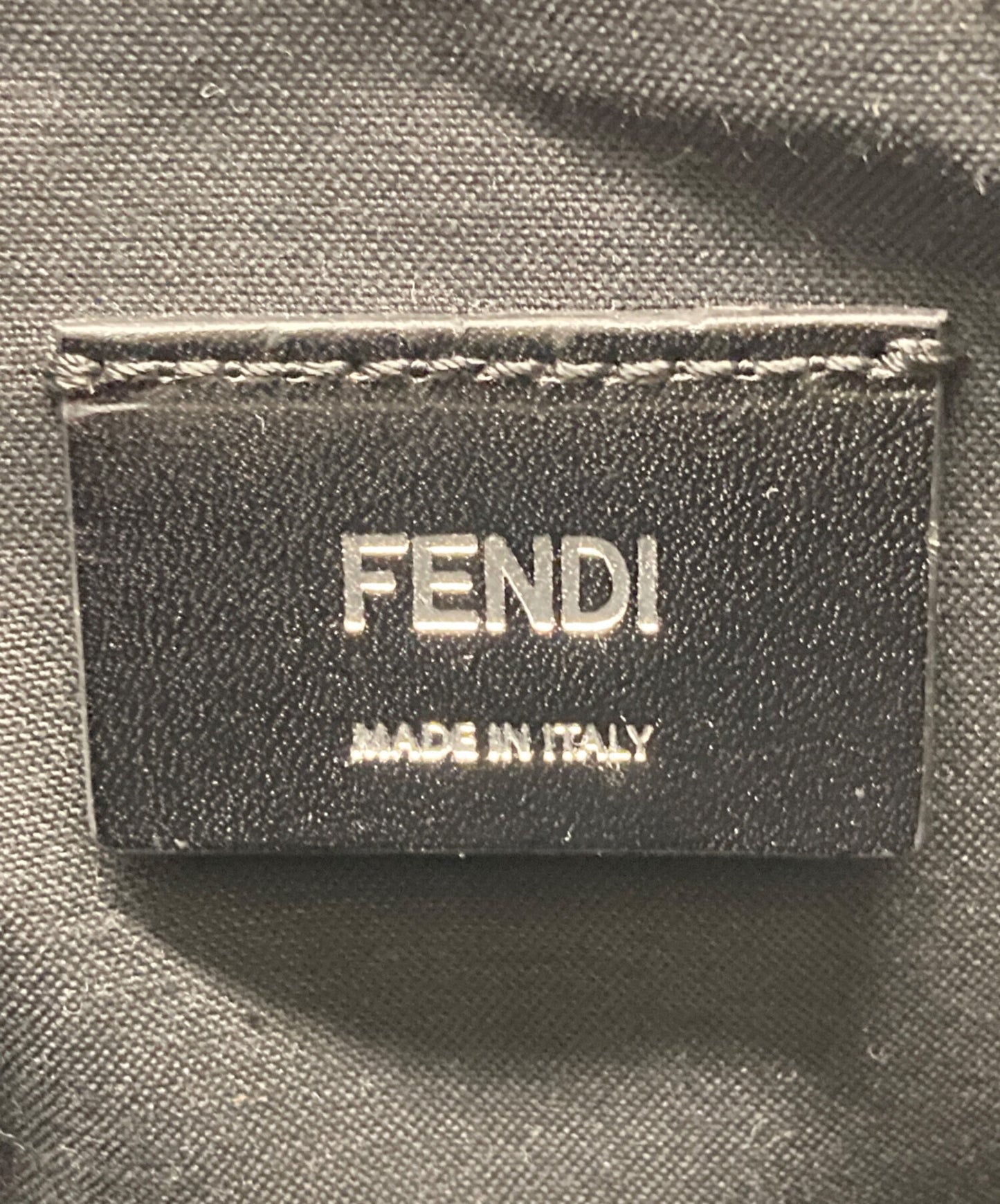 [Pre-owned] FENDI Diagonal Camera Case 7M0286