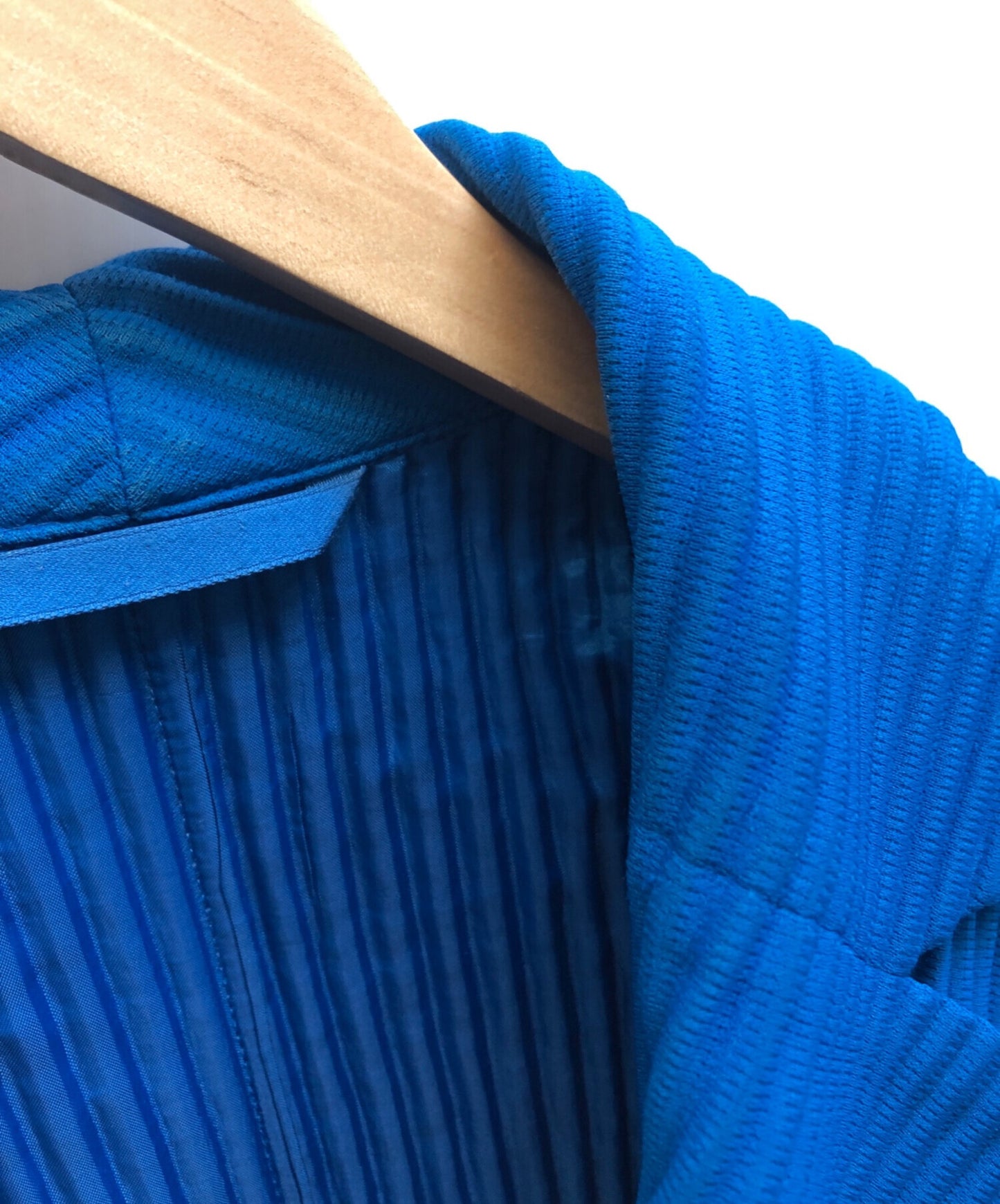 [Pre-owned] HOMME PLISSE ISSEY MIYAKE Pleated Double Jacket HP01JD213