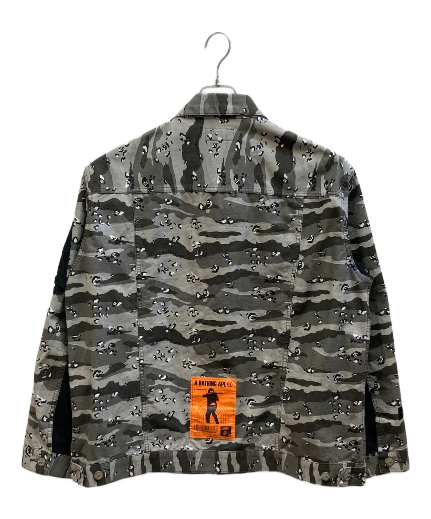 [Pre-owned] A BATHING APE Camouflage Ripstop Jacket 001jlh301004x