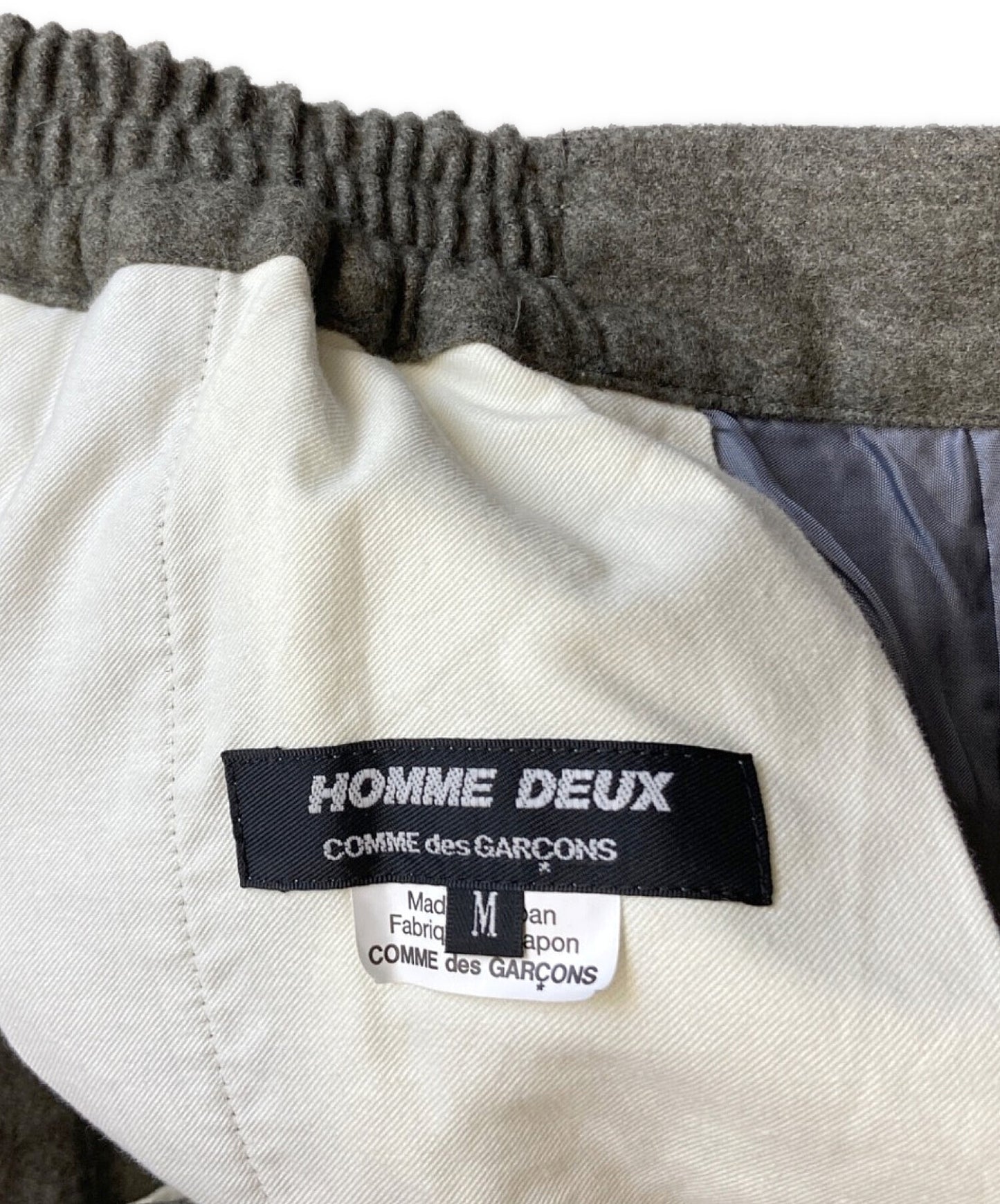 [Pre-owned] COMME des GARCONS HOMME DEUX Wool tapered pants DP-P025