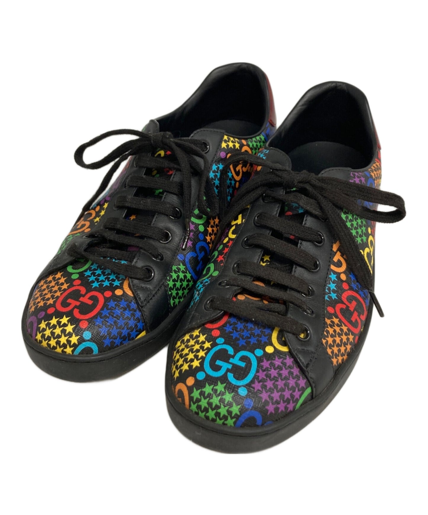 [Pre-owned] GUCCI Psychedelic Low Cut Sneakers 610085