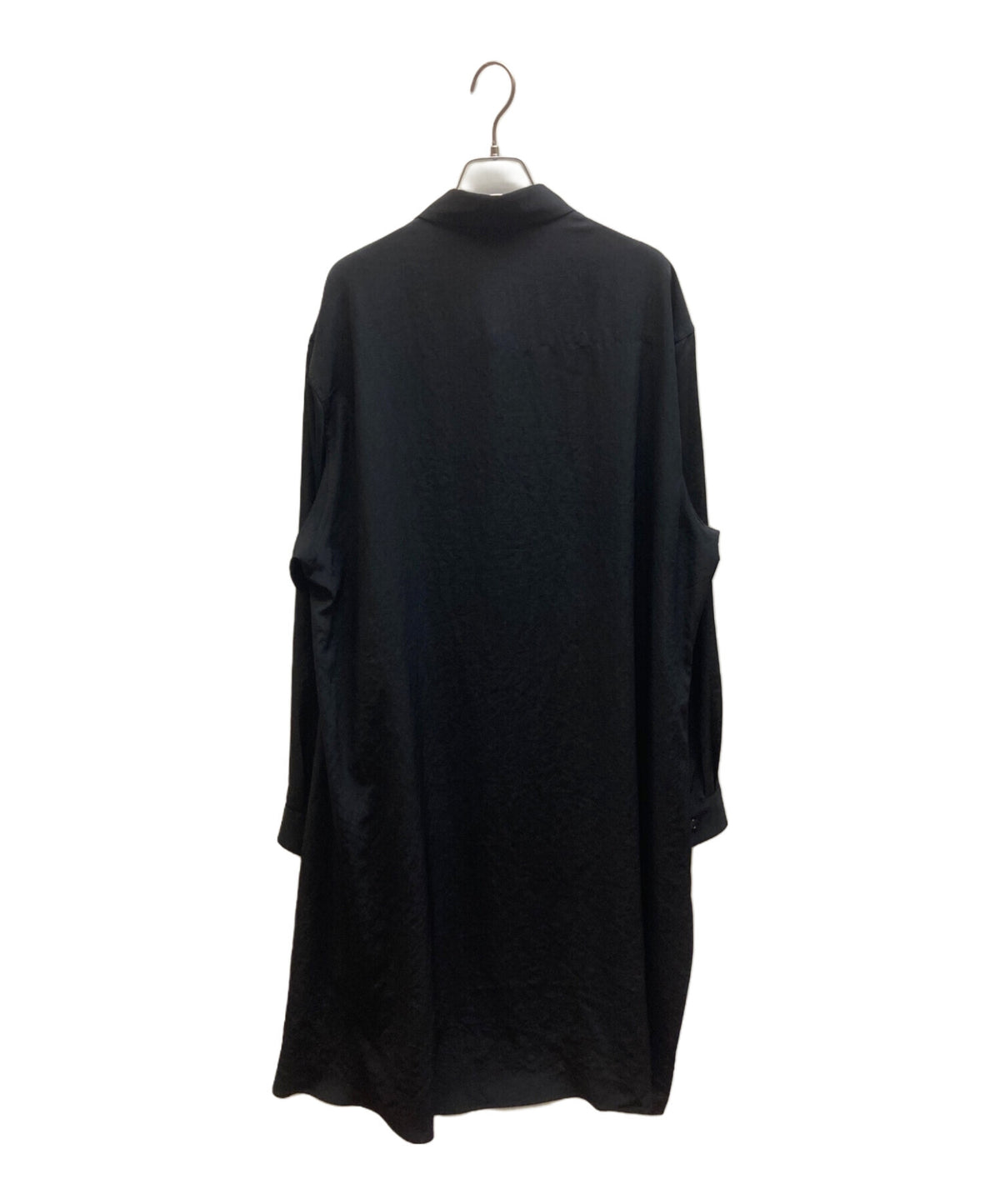 [Pre-owned] GROUND Y CREPE DE CHINE STANDARD ASYMMETRICAL FLARES SHIRT GP-B04-500