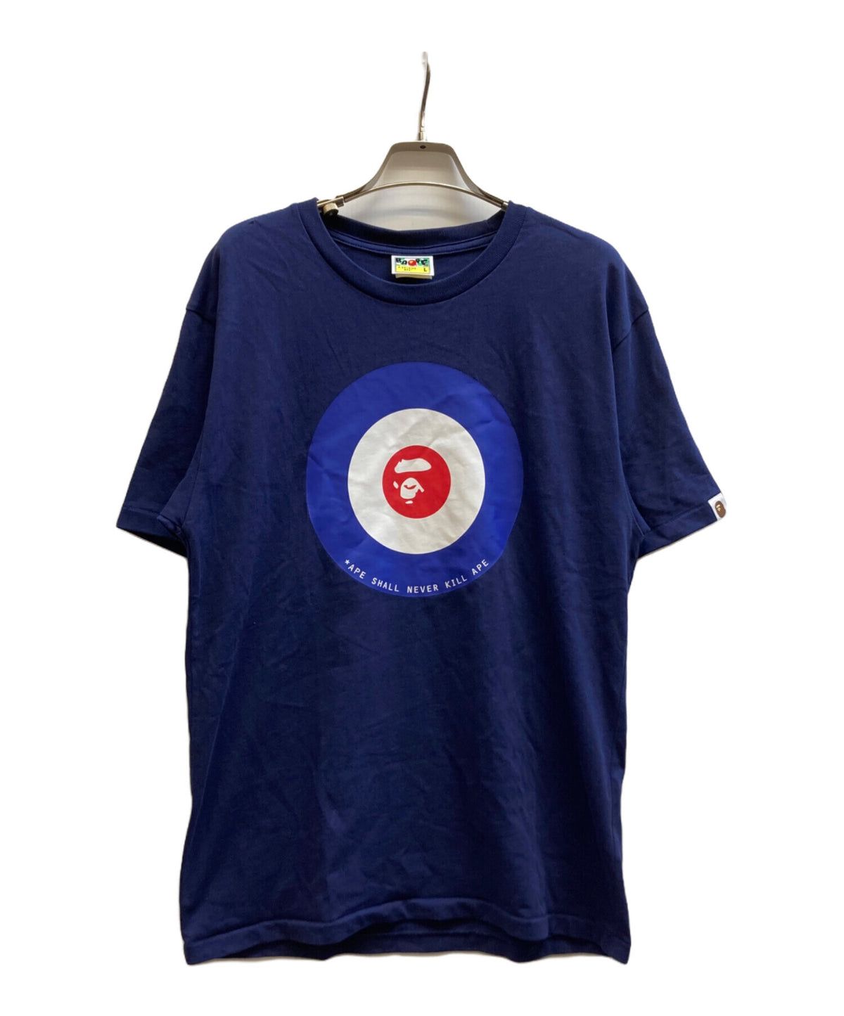 [Pre-owned] A BATHING APE APE TARGET TEE/001TEM301303M 001TEM301303M