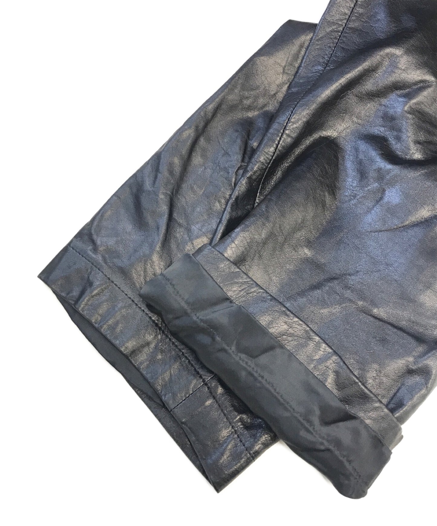 [Pre-owned] tricot COMME des GARCONS leather pants