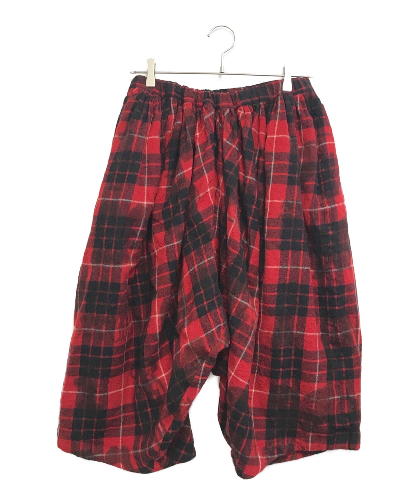 [Pre-owned] COMME des GARCONS Tartan plaid sarouel pants GD-P032