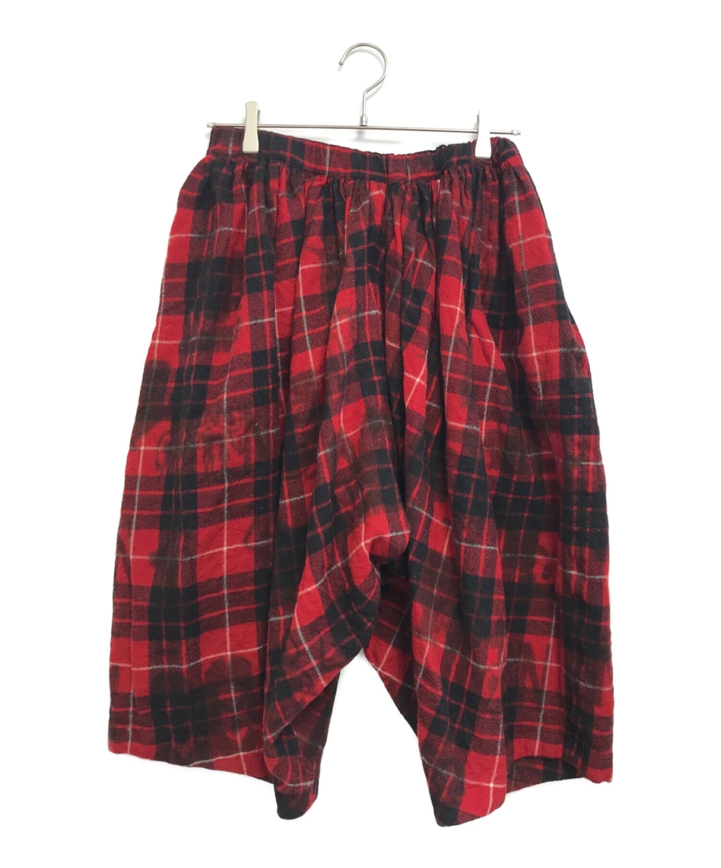 [Pre-owned] COMME des GARCONS Tartan plaid sarouel pants GD-P032