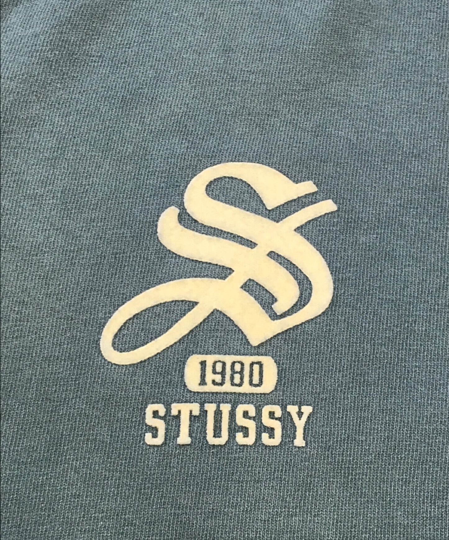 [Pre-owned] stussy Flocky Print T-shirt