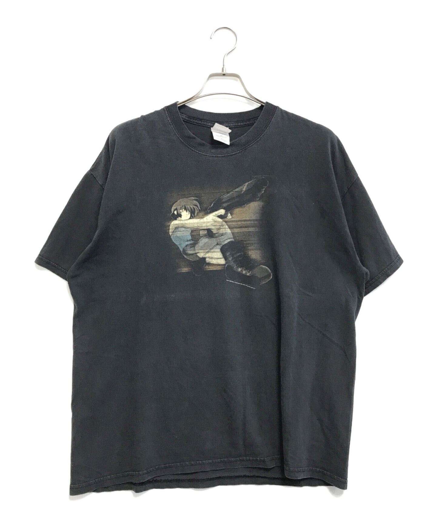 [Pre-owned] Animated T-shirts 00s GILDAN NOIR T-shirt