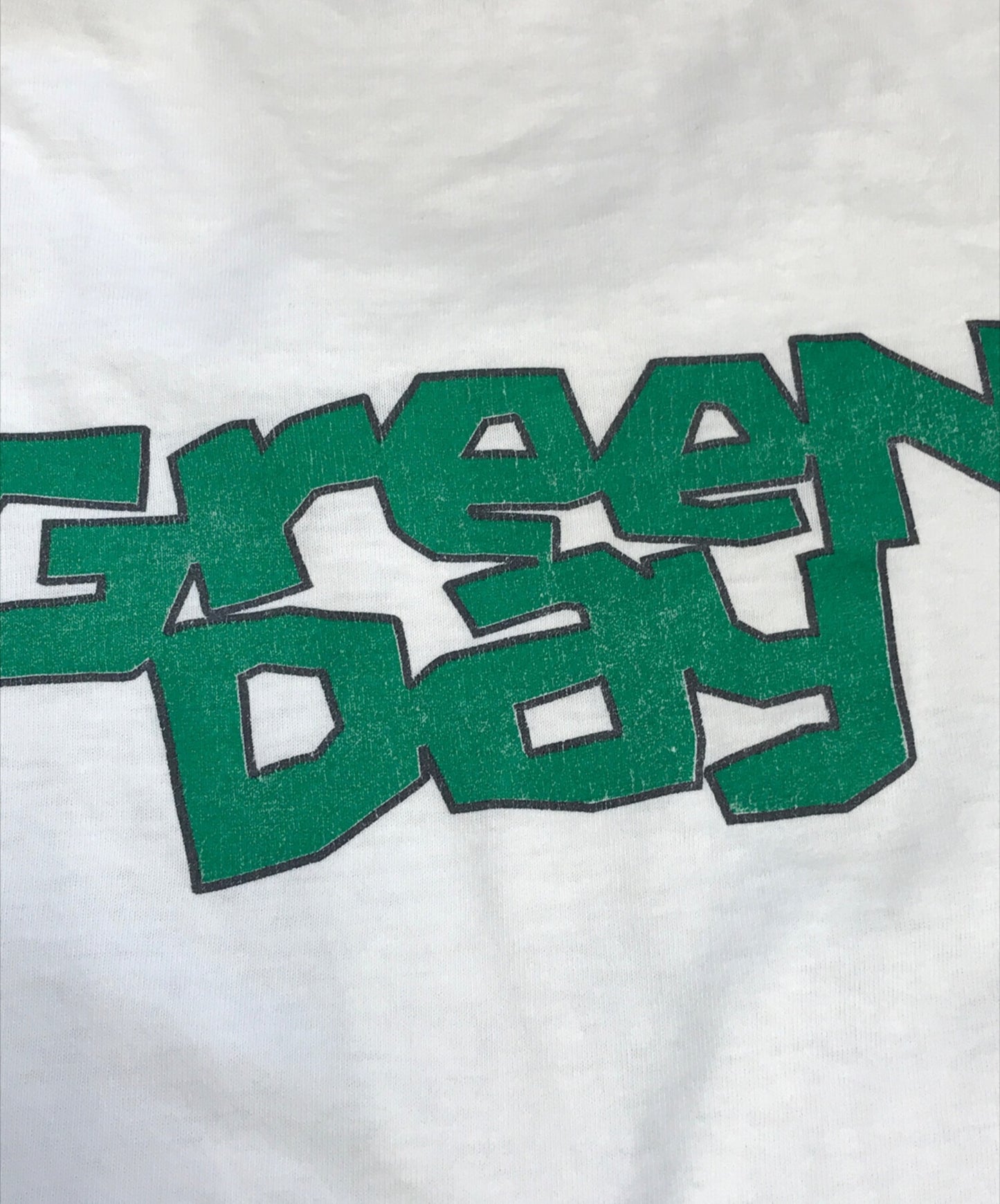 [Pre-owned] band T-shirt 90s Green Day band T-shirt